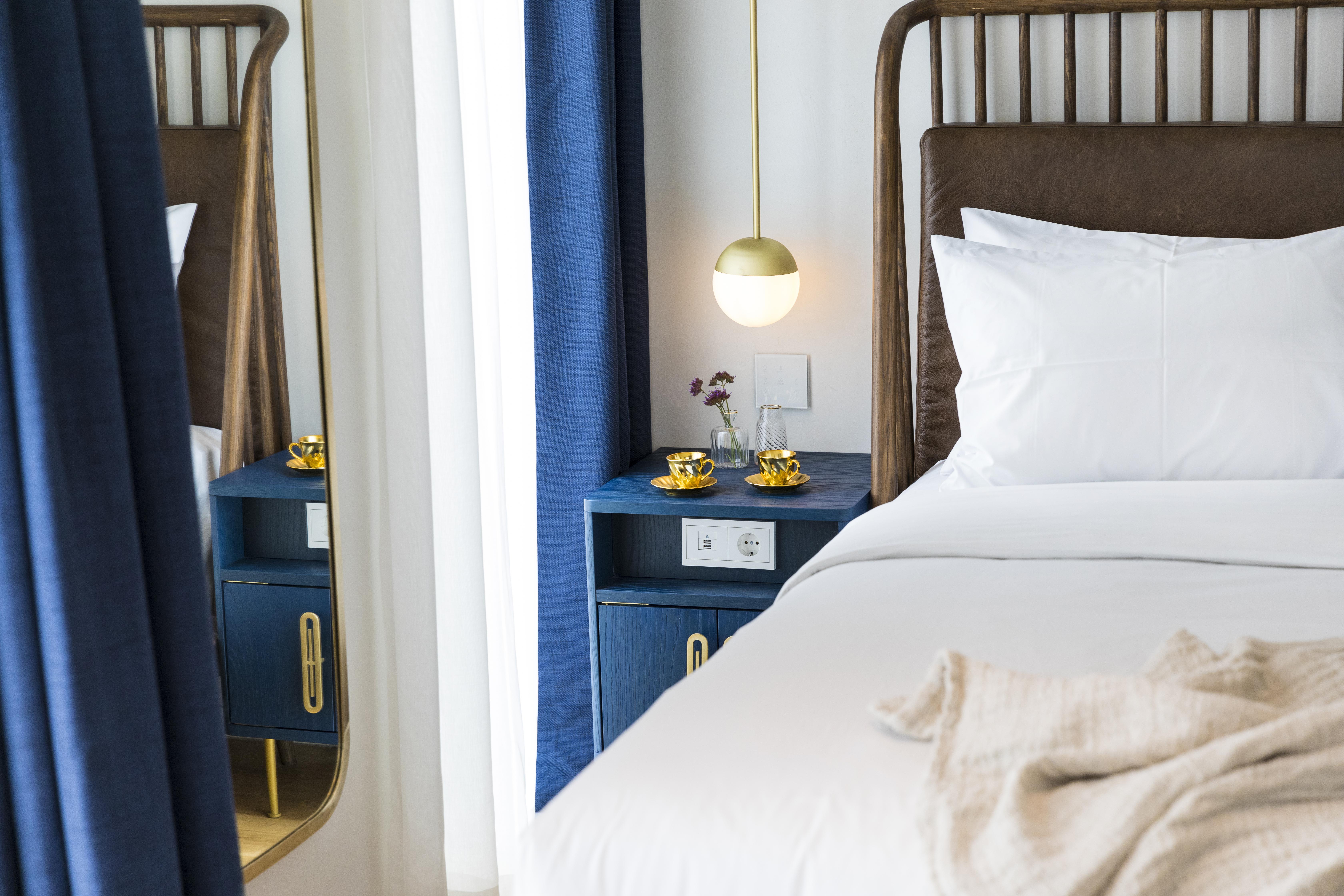 Hotel Gatsby Athen Exterior foto A bedroom at the hotel