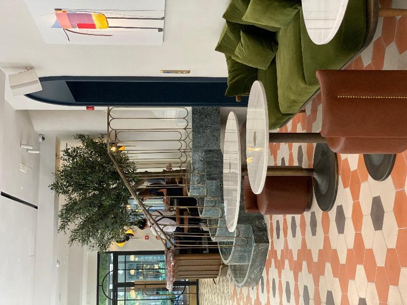 Hotel Gatsby Athen Exterior foto The interior of the restaurant