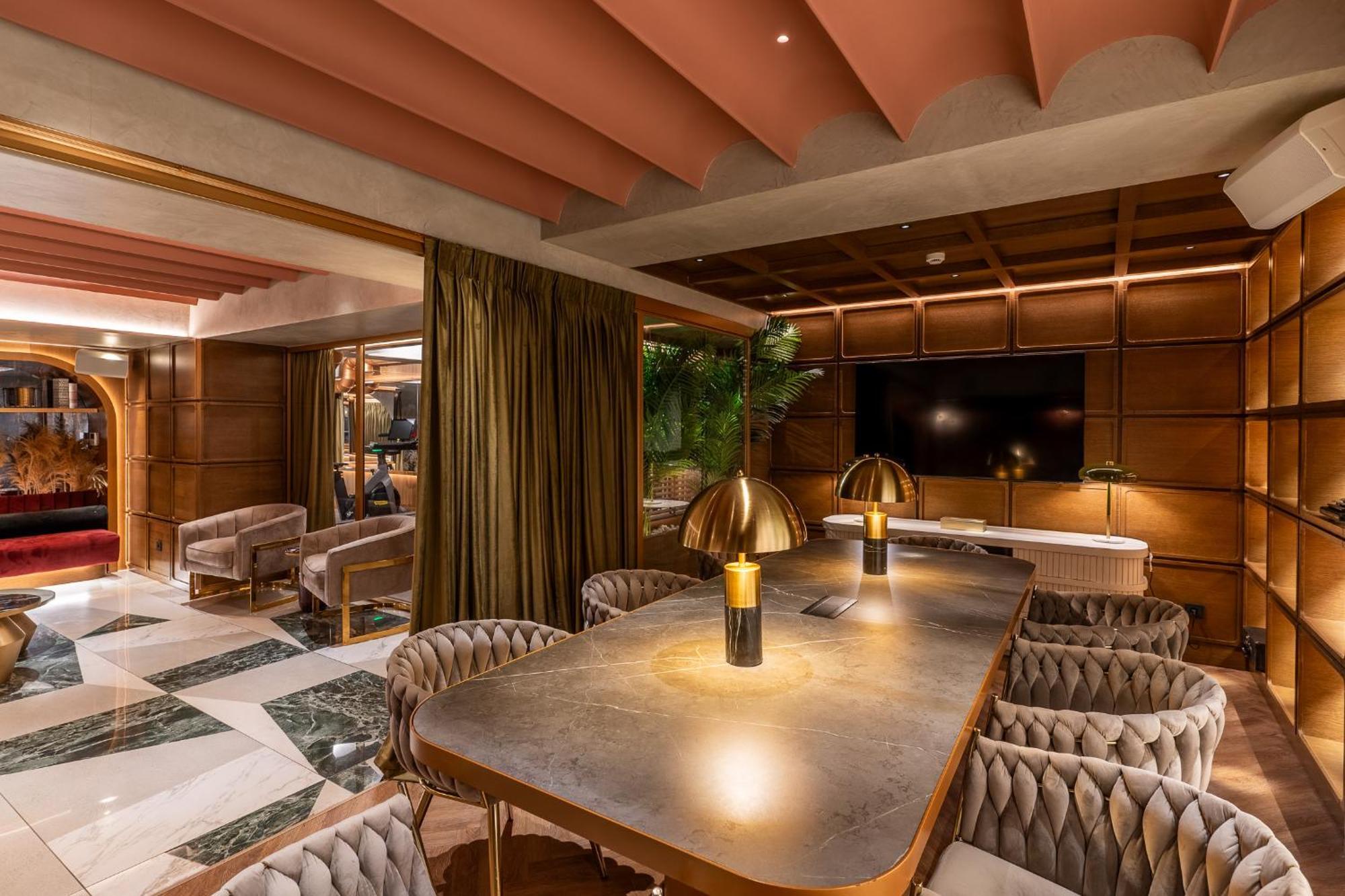 Hotel Gatsby Athen Exterior foto The interior of the lounge