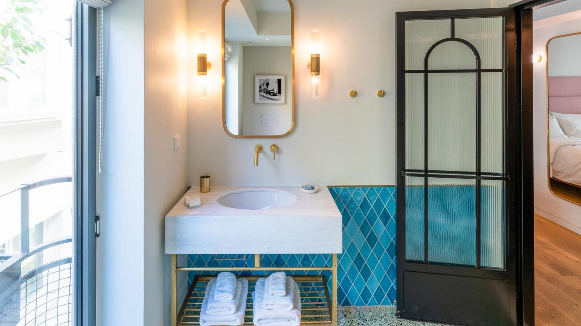 Hotel Gatsby Athen Exterior foto Bathroom